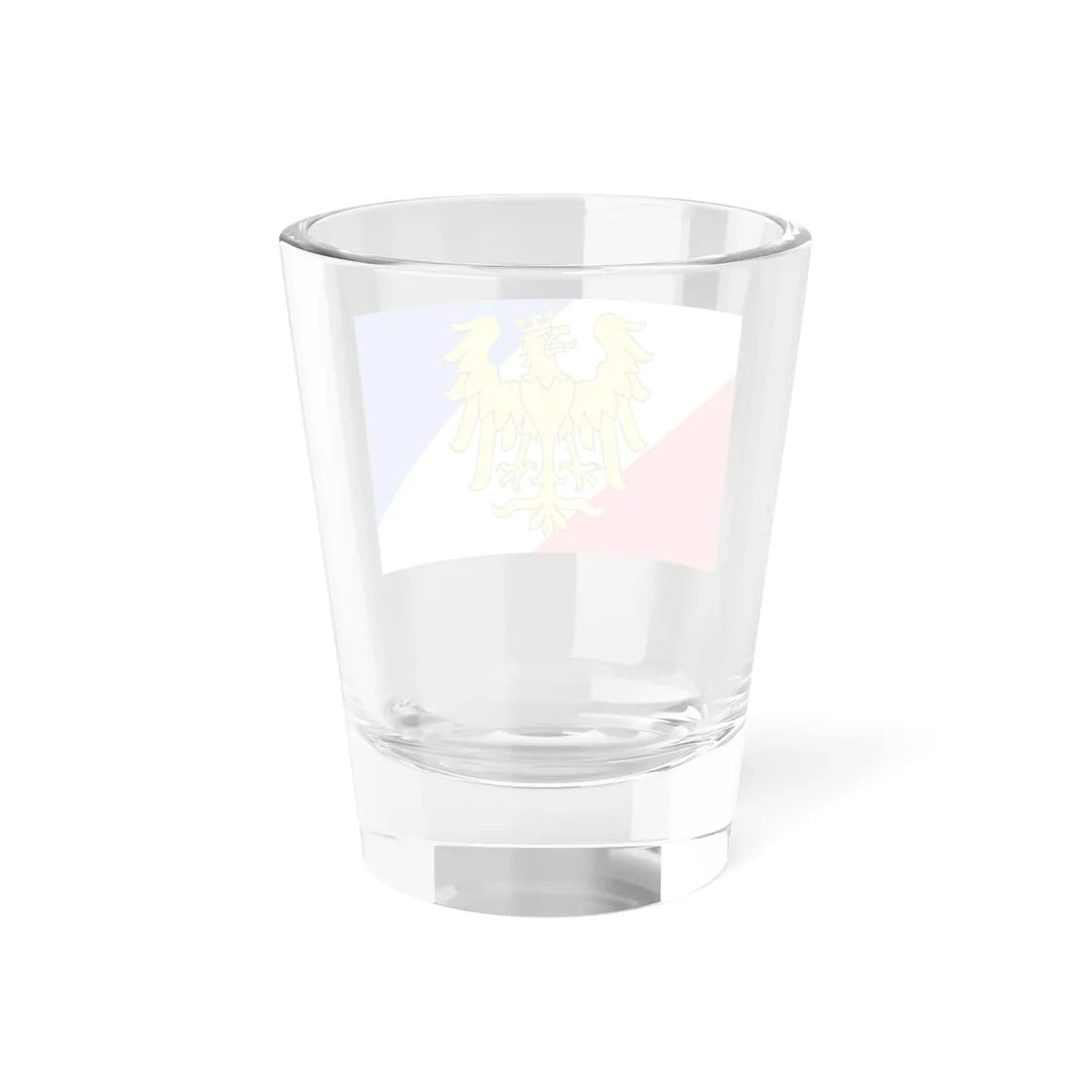 POL powiat prudnicki flag (Poland) Shot Glass 1.5oz - Go Mug Yourself