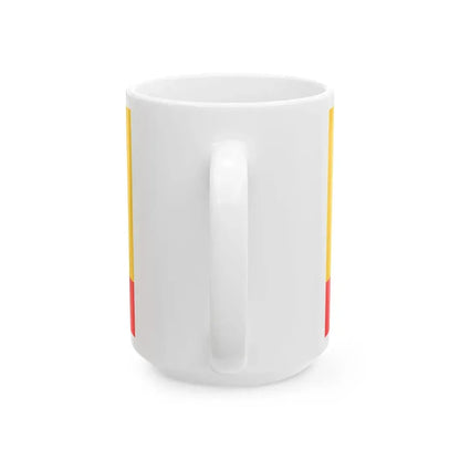 POL powiat pruszkowski flag (Poland) White Coffee Mug - Go Mug Yourself
