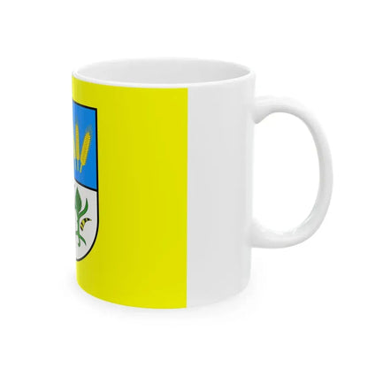 POL powiat przasnyski flag (Poland) White Coffee Mug - Go Mug Yourself