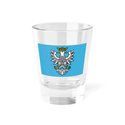 POL powiat przemyski flag (Poland) Shot Glass 1.5oz 1.5oz - Go Mug Yourself