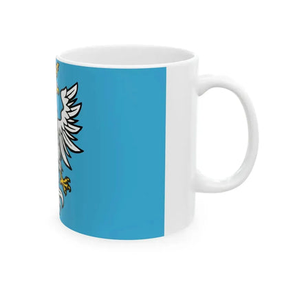 POL powiat przemyski flag (Poland) White Coffee Mug - Go Mug Yourself