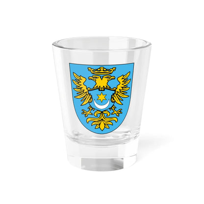 POL powiat przeworski COA 1999-2011 (Poland) (Coat of Arms) Shot Glass 1.5oz 1.5oz - Go Mug Yourself