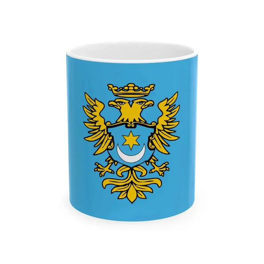 POL powiat przeworski flag (Poland) White Coffee Mug 11oz - Go Mug Yourself