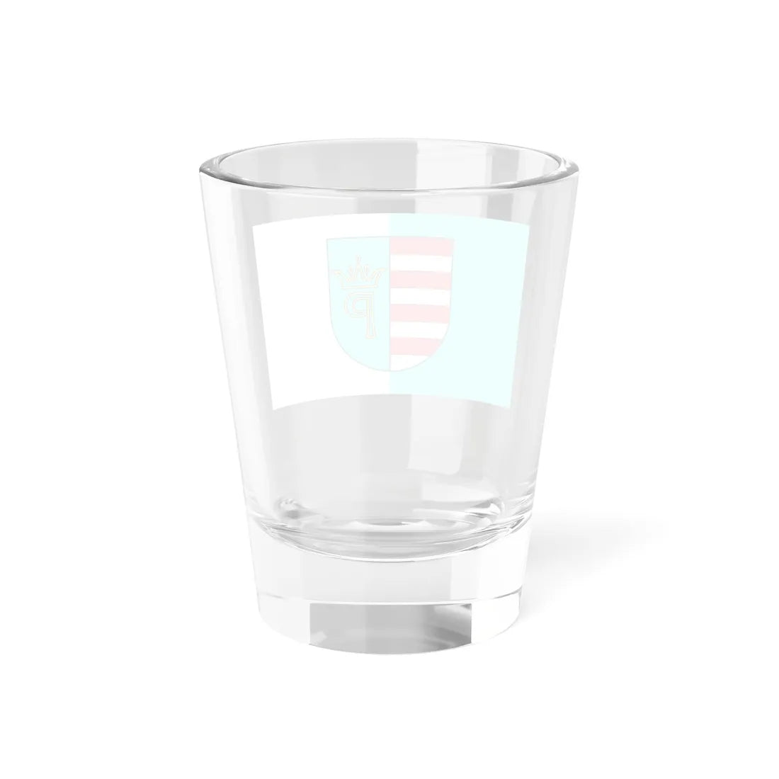 POL powiat przysuski flag (Poland) Shot Glass 1.5oz - Go Mug Yourself