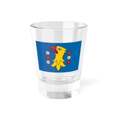 POL powiat pszczynski flag (Poland) Shot Glass 1.5oz 1.5oz - Go Mug Yourself