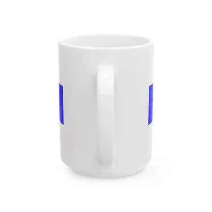 POL powiat pyrzycki flag 2003 - 2011 (Poland) White Coffee Mug - Go Mug Yourself