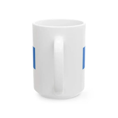 POL powiat pyrzycki flag (Poland) White Coffee Mug - Go Mug Yourself