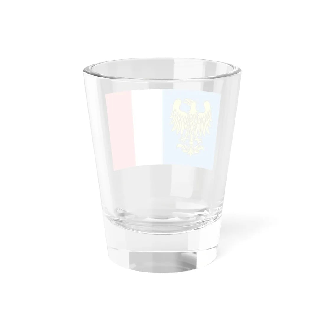 POL powiat raciborski flag (Poland) Shot Glass 1.5oz - Go Mug Yourself
