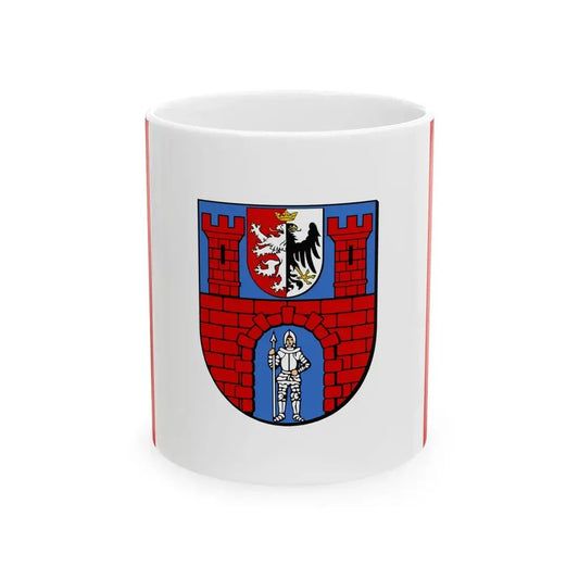 POL powiat radomszczanski flag 2000-2024 (Poland) White Coffee Mug 11oz - Go Mug Yourself