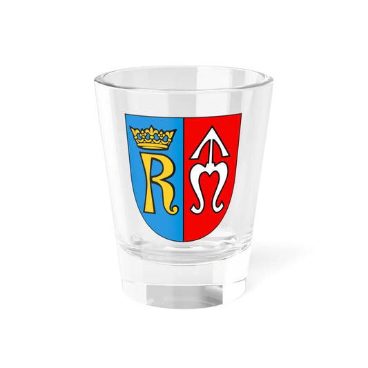 POL powiat ropczycko-sędziszowski COA (Poland) (Coat of Arms) Shot Glass 1.5oz 1.5oz - Go Mug Yourself