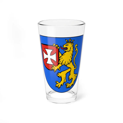 POL powiat rzeszowski COA (Poland) (Coat of Arms) Pint Glass 16oz 16oz - Go Mug Yourself