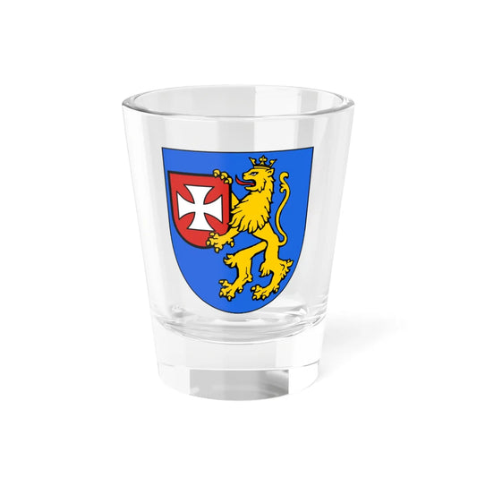 POL powiat rzeszowski COA (Poland) (Coat of Arms) Shot Glass 1.5oz 1.5oz - Go Mug Yourself
