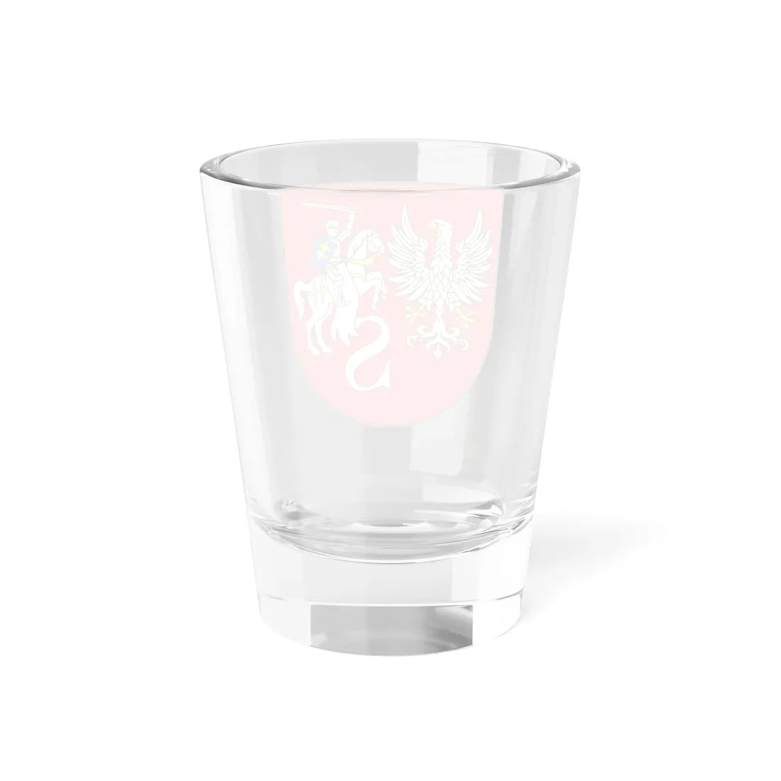 POL powiat siemiatycki COA (Belarus) (Coat of Arms) Shot Glass 1.5oz - Go Mug Yourself