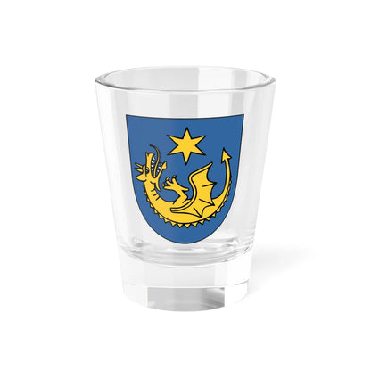 POL powiat strzyżowski COA (Poland) (Coat of Arms) Shot Glass 1.5oz 1.5oz - Go Mug Yourself
