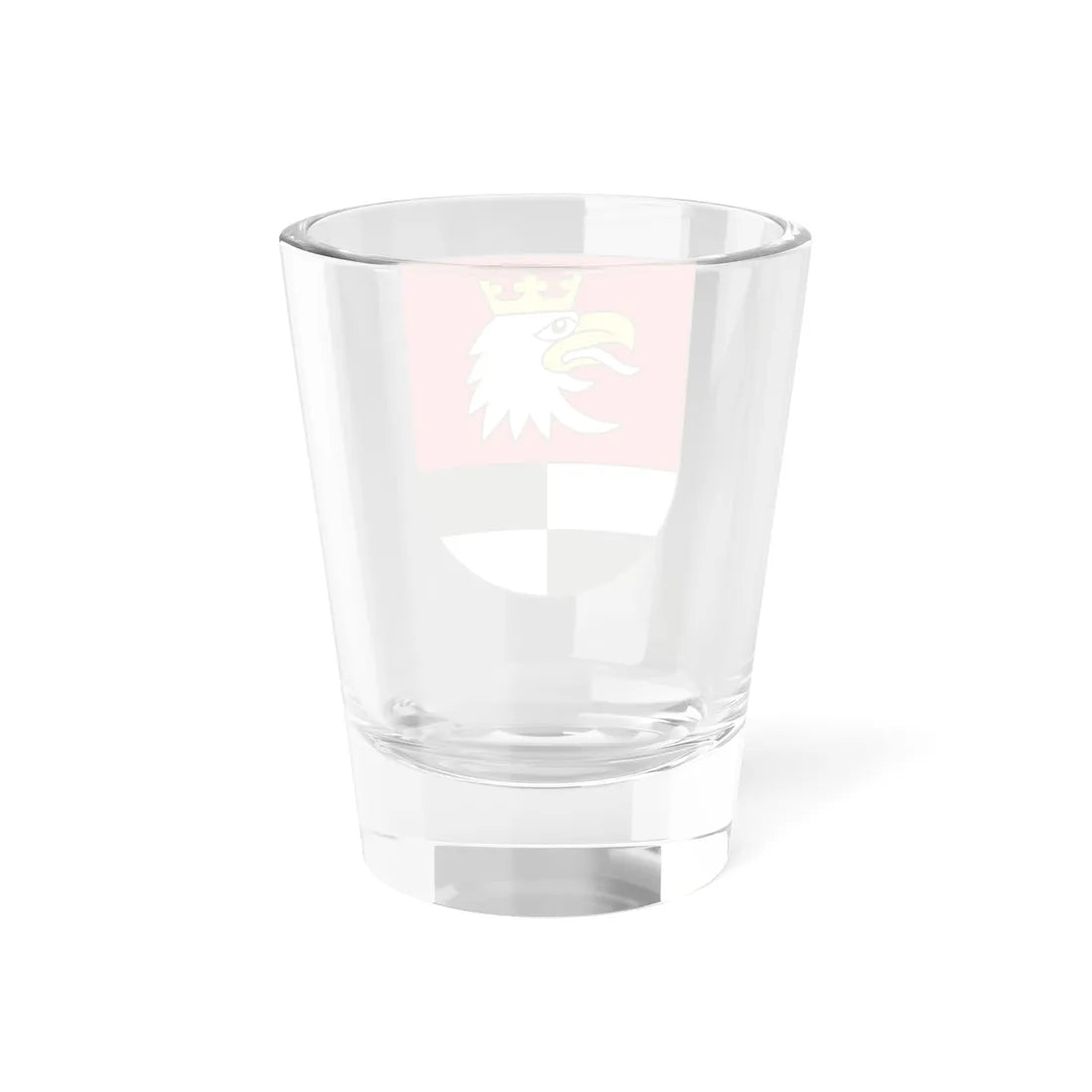 POL powiat węgorzewski COA (Poland) (Coat of Arms) Shot Glass 1.5oz - Go Mug Yourself