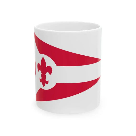 POL Proporzec ZHP (Poland) White Coffee Mug 11oz - Go Mug Yourself