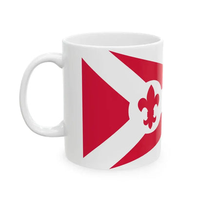 POL Proporzec ZHP (Poland) White Coffee Mug - Go Mug Yourself