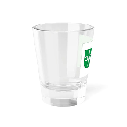 POL Pruszcz flag (Poland) Shot Glass 1.5oz - Go Mug Yourself