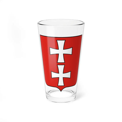 POL Rożyszcze COA (Ukraine) (Coat of Arms) Pint Glass 16oz 16oz - Go Mug Yourself