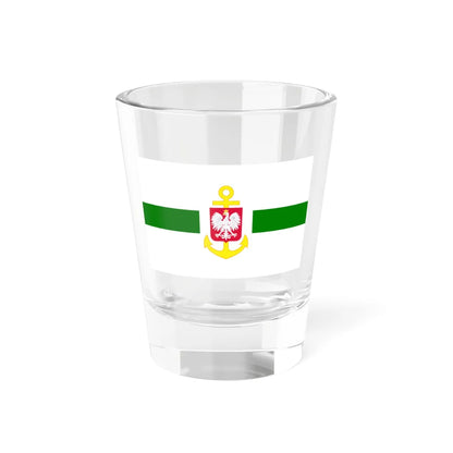 POL service flag green (Poland) Shot Glass 1.5oz 1.5oz - Go Mug Yourself