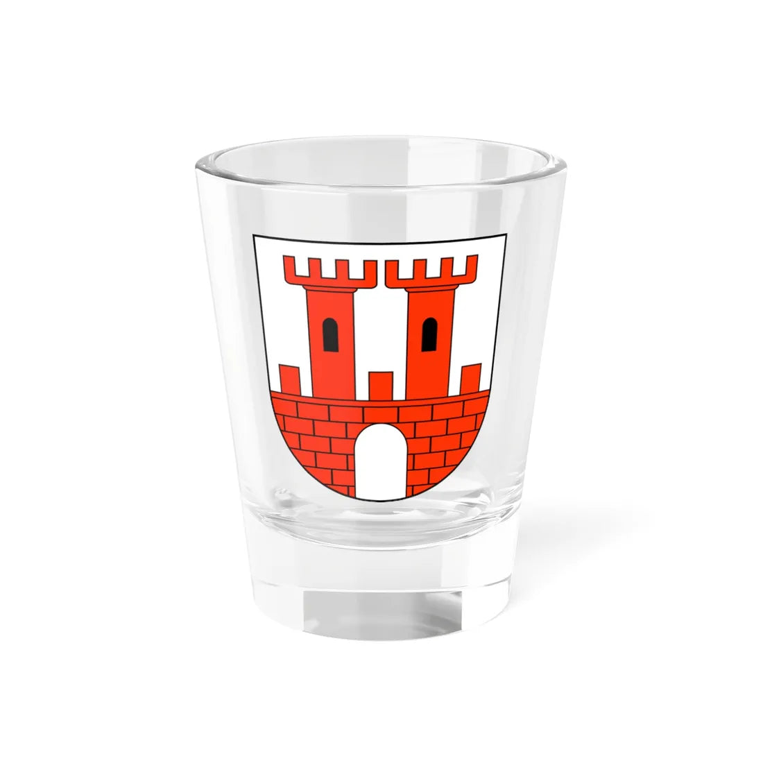 POL Sobota województwo łódzkie COA (Poland) (Coat of Arms) Shot Glass 1.5oz 1.5oz - Go Mug Yourself
