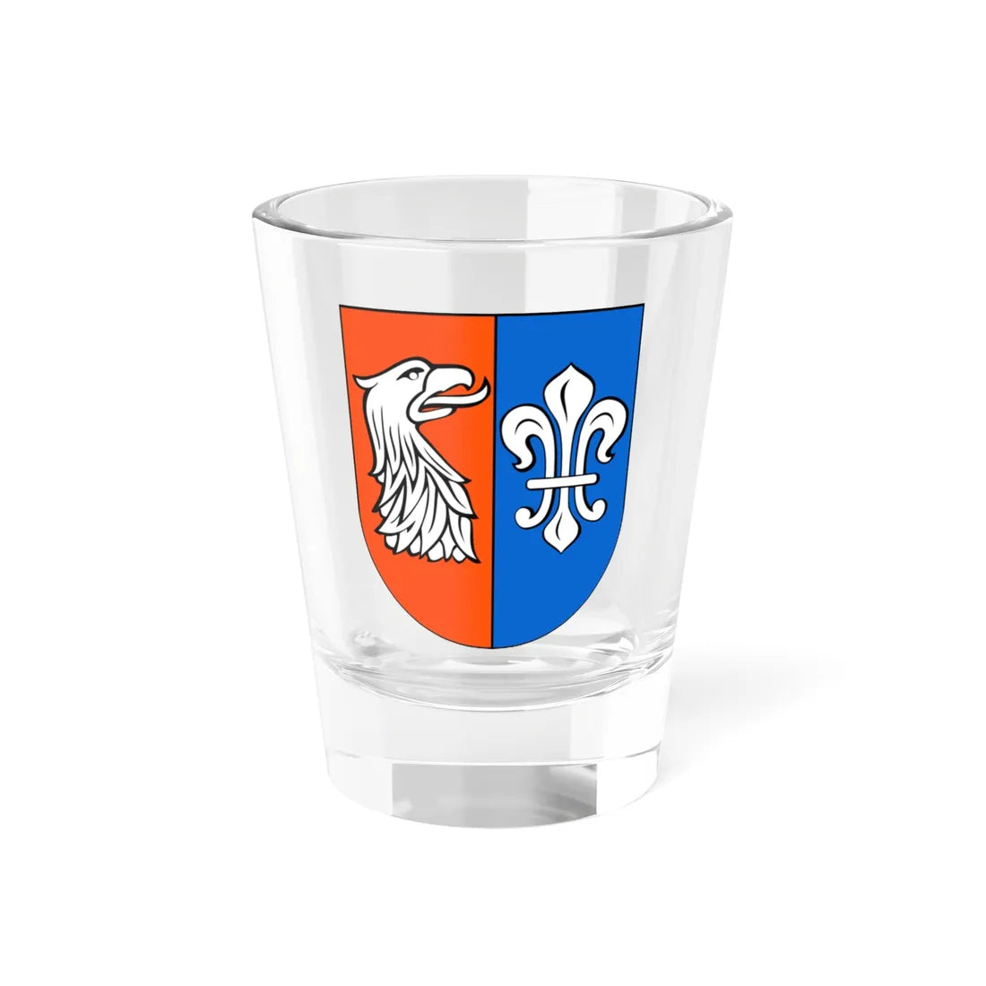 POL Srokowo COA (Poland) (Coat of Arms) Shot Glass 1.5oz 1.5oz - Go Mug Yourself