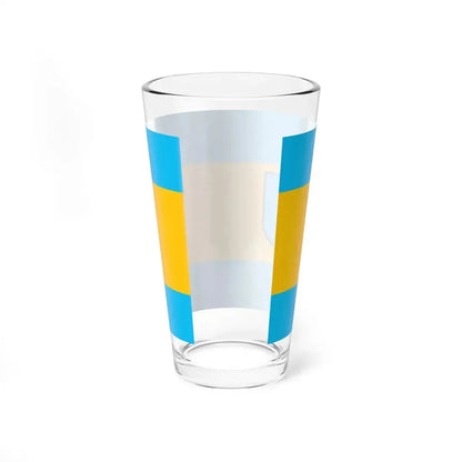 POL Szamotuły flag (Poland) Pint Glass 16oz - Go Mug Yourself