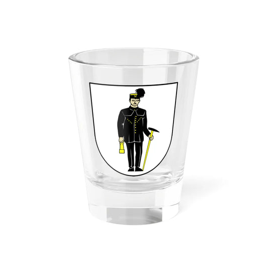 POL Szarlej dzielnica Piekar Śląskich COA (Poland) (Coat of Arms) Shot Glass 1.5oz 1.5oz - Go Mug Yourself