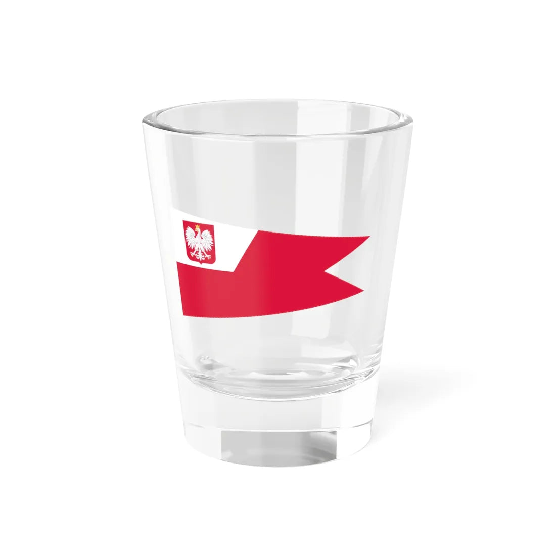 POL szef sztabu rank flag (Poland) Shot Glass 1.5oz 1.5oz - Go Mug Yourself