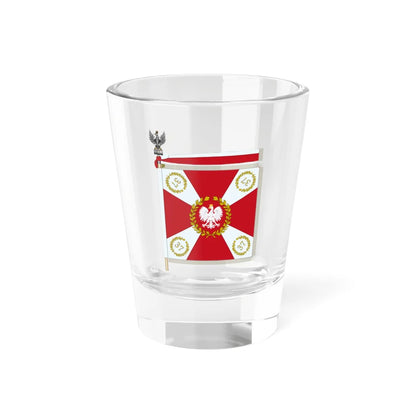 POL Sztandar 37 PP Strona Prawa (Poland) Shot Glass 1.5oz 1.5oz - Go Mug Yourself