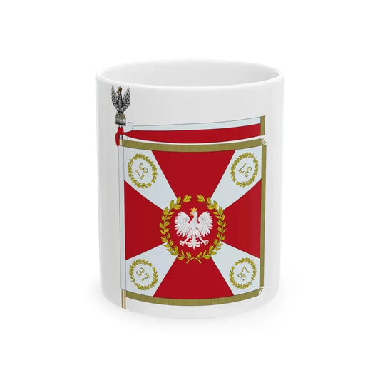 POL Sztandar 37 PP Strona Prawa (Poland) White Coffee Mug 11oz - Go Mug Yourself