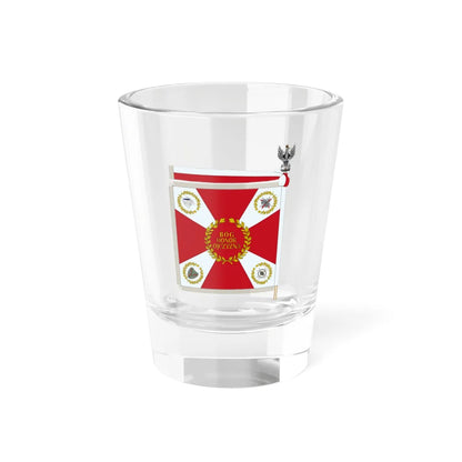 POL Sztandar 4 BKPanc Strona Lewa (Poland) Shot Glass 1.5oz 1.5oz - Go Mug Yourself
