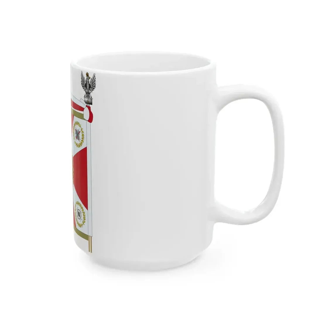 POL Sztandar 4 BKPanc Strona Lewa (Poland) White Coffee Mug - Go Mug Yourself