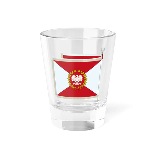 POL Sztandar wz 1955 Strona Prawa (Poland) Shot Glass 1.5oz 1.5oz - Go Mug Yourself