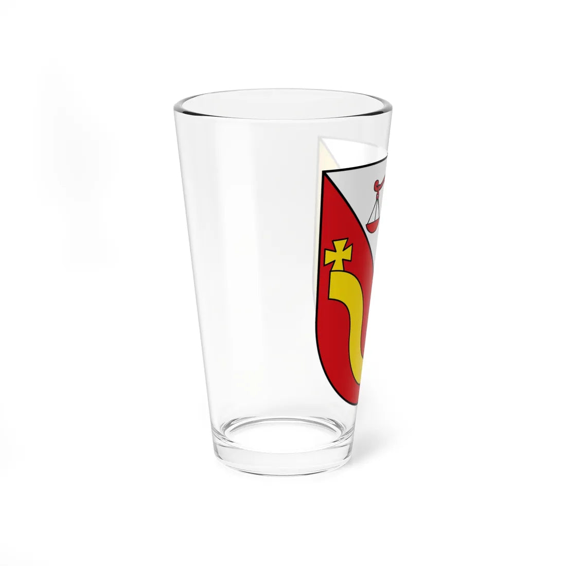 POL Targówek COA (Poland) (Coat of Arms) Pint Glass 16oz - Go Mug Yourself