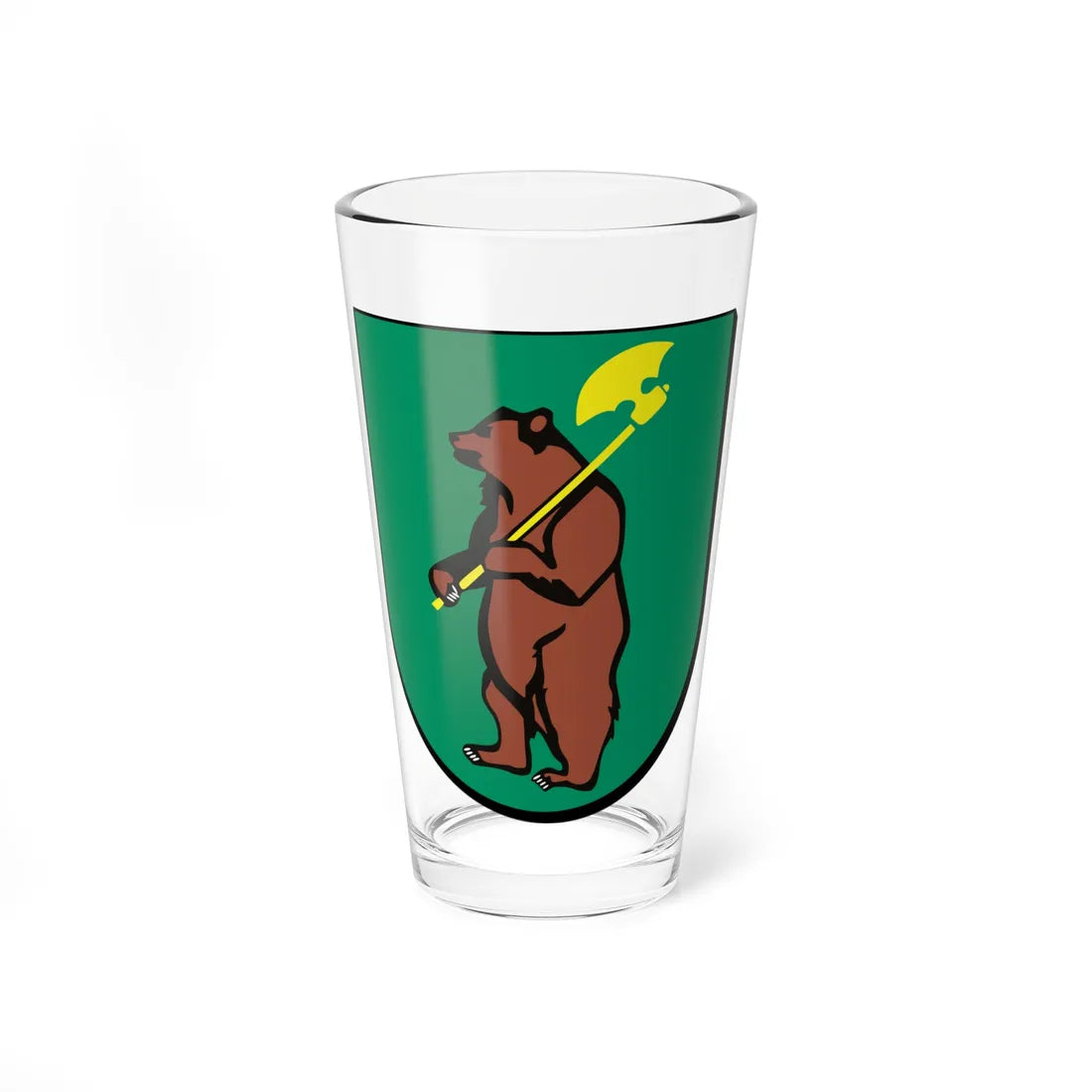 POL Ursus COA (Poland) (Coat of Arms) Pint Glass 16oz 16oz - Go Mug Yourself