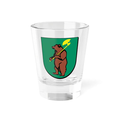 POL Ursus COA (Poland) (Coat of Arms) Shot Glass 1.5oz 1.5oz - Go Mug Yourself
