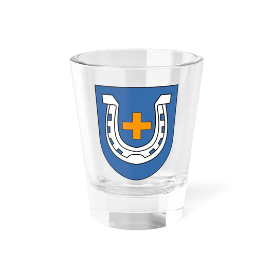 POL village Łańcuchów (Poland) (Coat of Arms) Shot Glass 1.5oz 1.5oz - Go Mug Yourself