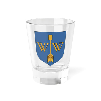 POL village Dobromierz COA (Poland) (Coat of Arms) Shot Glass 1.5oz 1.5oz - Go Mug Yourself