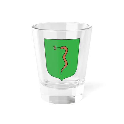 POL village Gierałtowiczki COA (Poland) (Coat of Arms) Shot Glass 1.5oz 1.5oz - Go Mug Yourself