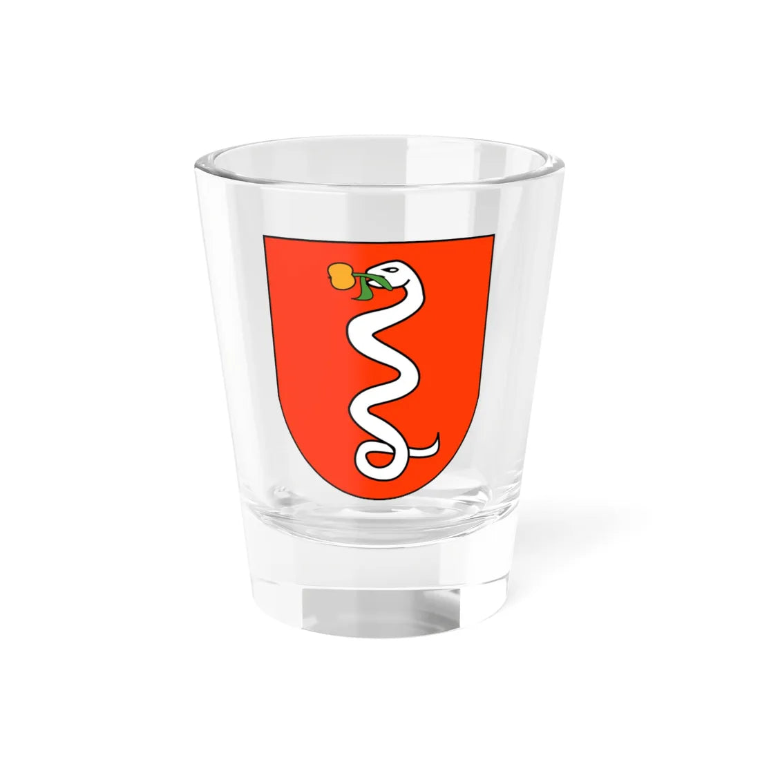 POL village Stare Dłutowo (Poland) (Coat of Arms) Shot Glass 1.5oz 1.5oz - Go Mug Yourself