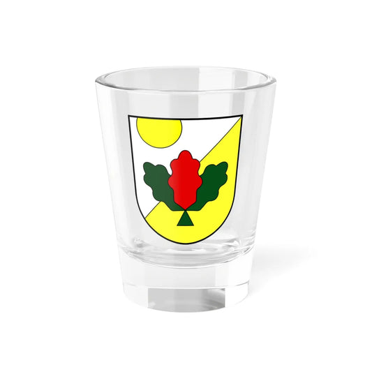 POL Warsaw district Wesola COA (Poland) (Coat of Arms) Shot Glass 1.5oz 1.5oz - Go Mug Yourself