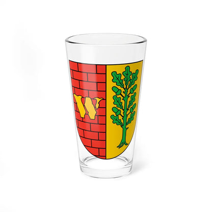 POL Wawer COA (Poland) (Coat of Arms) Pint Glass 16oz 16oz - Go Mug Yourself