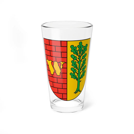 POL Wawer COA (Poland) (Coat of Arms) Pint Glass 16oz 16oz - Go Mug Yourself