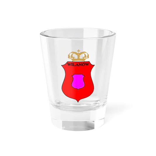POL Wilanów Warszawa COA (Poland) (Coat of Arms) Shot Glass 1.5oz 1.5oz - Go Mug Yourself