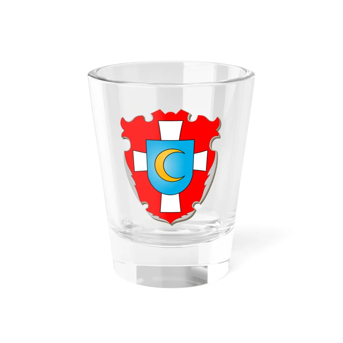 POL województwo bracławskie IRP COA (Lithuania) (Coat of Arms) Shot Glass 1.5oz 1.5oz - Go Mug Yourself