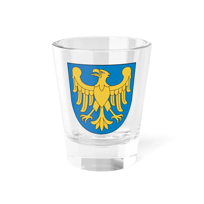 POL województwo śląskie COA incorrect (Poland) (Coat of Arms) Shot Glass 1.5oz 1.5oz - Go Mug Yourself
