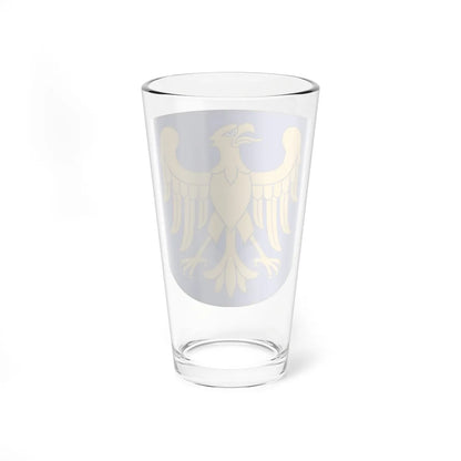 POL województwo śląskie COA (Poland) (Coat of Arms) Pint Glass 16oz - Go Mug Yourself