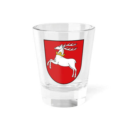 POL województwo lubelskie COA (Poland) (Coat of Arms) Shot Glass 1.5oz 1.5oz - Go Mug Yourself