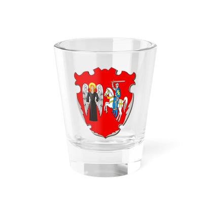 POL województwo nowogródzkie IRP COA (Belarus) (Coat of Arms) Shot Glass 1.5oz 1.5oz - Go Mug Yourself
